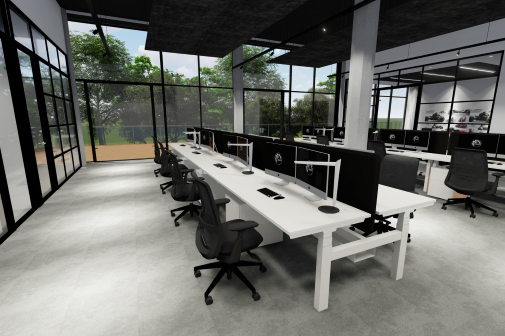 Rendering of BRP Design and Innovation Centre studio