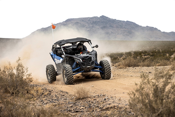 The 2022 Can-Am Maverick X3 X rs Turbo RR features an industry-leading 200 horsepower. Buckle up. It’s go time. ©BRP 2021