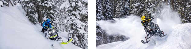 Deep Snow and Trail models are both offered on the new REV Gen5 platform