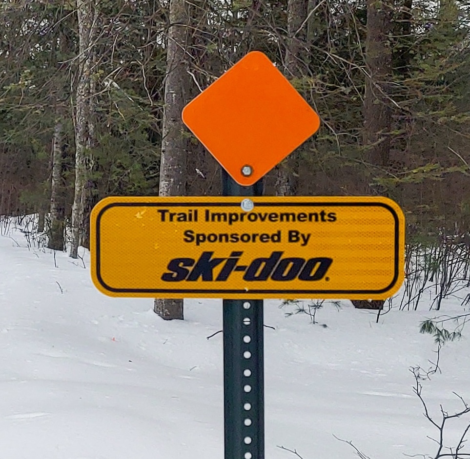 Ski Doo Sign